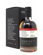 Chapter 7 Anecdote 24 years Blended Malt Scotch Whisky 47.9 percent alcohol and 70 centiliters